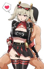 🔞[Gallery] Burnice giving a thighjob | | Truyen-Hentai.com