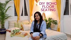 Lower seating ideas are great for living rooms and are a clever way instead of standard sofas. Bohemian Floor Seating Arrangement Floor Seating Ideas For Small Room Using Emma Mattress Youtube