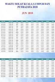 Jadwal waktu sholat tanjung, kalsel. Waktu Solat Kuala Lumpur 2018 à¤® à¤« à¤¤ à¤¡ à¤‰à¤¨à¤² à¤¡ Sitinorliza Waktusolatkualalumpurputrajaya2014