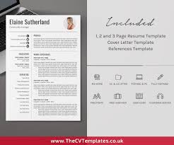 In this article, we will discuss the. Modern Cv Template For Digital Instant Download Cover Letter And References Template Word Resume Professional And Clean Resume 1 2 3 Page Resume For Job Seekers To Find Jobs In United Kingdom
