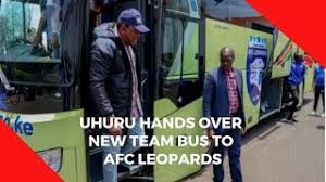 The old time rivalry between the two most popular football clubs in kenya, gor mahia and afc leopards has take a new dimension. Uhuru Hands Over New Team Bus To Afc Leopards Youtube