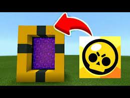 How To Make A Portal To The Brawl Stars Dimension In Minecraft Youtube Minecraft Eco Crafts Minecraft 1