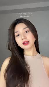 me IMMEDIATELY taking care of a spot before it gets worse  #postacnemarksroutine #skincare #acne