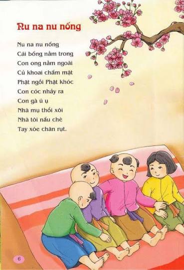 Bài đồng dao cho trẻ mầm non