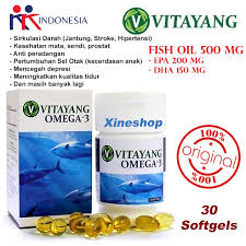 Kualiti terjamin, minyak ikan bergred farmaseutikal. Vitayang Omega 3 Fish Oil Minyak Ikan Shopee Indonesia