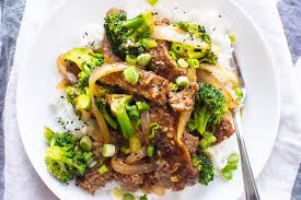In a medium bowl, stir together 2 teaspoons of the cornstarch, the soy sauce, garlic, and crushed red pepper; Healthy Beef And Broccoli Ifoodreal Com