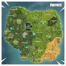 Fortnite Timed Trials Location Map And Video Guide For Season 6 Week 3 In 2021 Fortnite Seasons Battle Royal