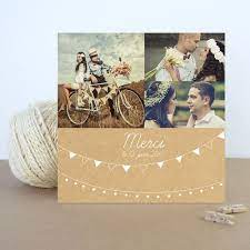 Remerciement Mariage Bucolique Popcarte Remerciement Mariage Remerciement Mariage Original Mariage Merci