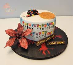 Stranger Things Cake Stranger Things Halloween Kids Cake Stranger Things