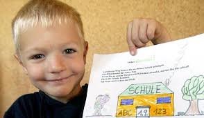 Erstklässler aus Au