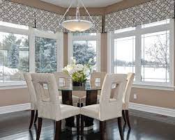 Vogol window short curtains valances for bedroom dining room, rod pocket rustic style lovely leaf print small curtian drapes valance for cafe room kitchen, 52x18, grey 4.7 out of 5 stars 366 $16.99 $ 16. Pin By Janeen Satero Yacovelli On The Home Modern Kitchen Window Kitchen Window Valances Bay Window Treatments