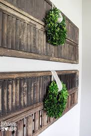 34 Ways Decorating With Old Shutters Can Make Your Home Charming Shutter Wall Decor Shutter Decor Shutter Wall