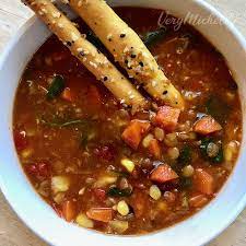 Panera Bread Inspired Vegetable Soup Panera Vegetable Soup Recipe Vegetable Soup Recipes Best Vegetable Soup Recipe