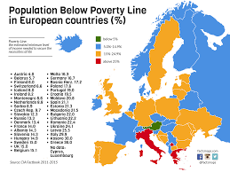 Population Below Poverty Line In European Countries Factsmaps