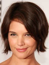 In this popular style, the hair is cut with a short back and short sides. The Best And Worst Bangs For Square Face Shapes Short Hair Styles For Round Faces Thick Hair Styles Square Face Shape