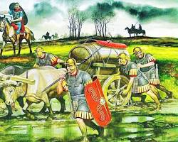 Image of Roman military supply convoy