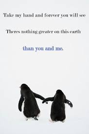 Explore our collection of motivational and famous quotes by authors you know and love. You And Me Penguin Love Quotes Penguin Love Penguin Quotes