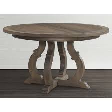 Our furniture portfolios include living room tables, accent furniture, dining sets and mirror collections. Artisanal Round Dining Table By Bassett Nis954100276 Riley S Furniture Mattress
