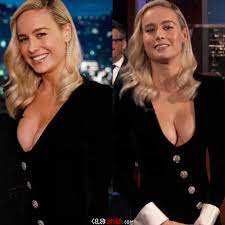 Brie Larson's Tits Guest Host 