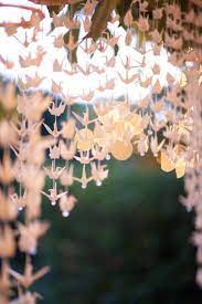 45 Super Cute Origami Wedding Ideas Origami Wedding Montecito Weddings Paper Crane Wedding