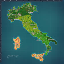 Initial launched map consists of greasy grove, pleasant park, retail row, anarchy acres, fatal fields, lonely lodge, flush factory, loot lake, moisty mire, wailing woods and few unnamed landmarks; Italy S Map In Fortnite Style Where Would You Drop Credit To Caradonnafx Fortnitebr