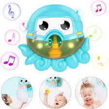 Try this funny bubble bath toy, the baby bathing troubles will dissapear soon! Soap Bubble Machine Bathtub Baby Bathtub Toys Bubble Bubble Bath Toys Octopus Soap Bubble Machine Water Toys With 12 Music Song For Kids Gift Walmart Canada