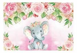¡precios económicos y envíos en 24/48 horas laborales en fiestasmix! Telon De Fondo Para Fotografia Elefantes 7x5 Ft Decoracion Baby Shower Pink Nina 784237103375 Ebay
