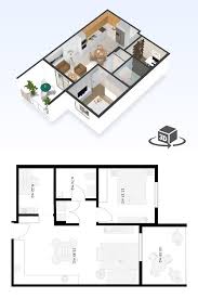 2 Bedroom Apartment Floor Plan In Interactive 3d Get Your Own 3d Mod Penthouse Apartment Floor Plan 2 Bedroom Apartment Floor Plan Small Apartment Floor Plans