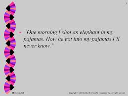 One Morning I Shot An Elephant In My Pajamas Ambiguity One Morning I Shot An Elephant In My Pajamas Ppt Download