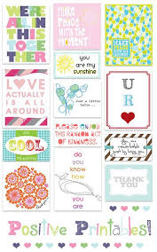 A Nice Thing To Do Positive Printables Avec Images Carte A Imprimer Scrapbooking A Imprimer Imprimable