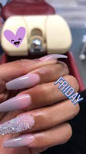 Ombre Nails Ombre Nails Lavender Nails Lavender Acrylic Nails