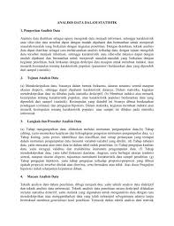 Maybe you would like to learn more about one of these? Analisis Data Dalam Statistik