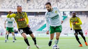 Ljud från den härliga publiken när du tittar på hammarby på tv. Sammandrag Hammarby Bk Hacken 1 1 0 1
