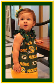 Have To Have One These Packers Baby Green Bay Packers Dress Green Bay Packers