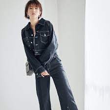 jj on instagram jj 2020 spring fashion collection 旬なオーバーサイズジャケットは 羽織るだけで映える jj mag jj4月号 春服 ファッション envym セットアップ ハイウエスト オーバーサイズジャケット ファッション 土生瑞穂