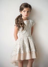 New Etta Dress In Champagne Classic Girl Fashion Kids Dresses Kids Dress