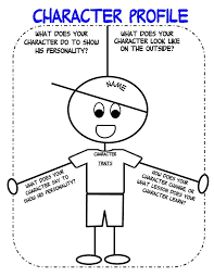 It can give them tools of observation as they look at the many details about another individual. Character Sketch Template For Kids Character Sketch Example About Best Friends Graphic Organizers Personal Narrative Graphic Organizer Character Education