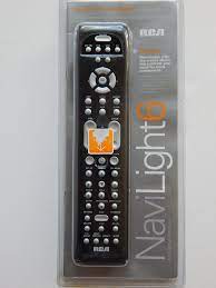 Rca Navilight 6 Universal Remote Control New Easy To Program Control 6 Component Remote Control Universal Remote Control Remote