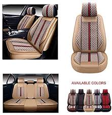 Amazon Com Oasis Auto Os 007 Leather Car Seat Covers Faux Leatherette Automotive Vehicle Cushion C In 2020 Best Baby Car Seats Leather Car Seat Covers Baby Car Seats