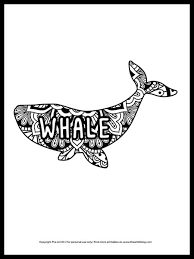 An additional great place to search for coloring pages for kids is online bookstores. Free Mandala Whale Coloring Page The Art Kit