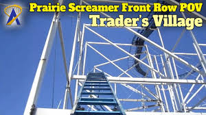 Go if you need tools, posters, leather, cowboy wares, knockoff. Prairie Screamer Front Row Pov At Trader S Village Texas Youtube