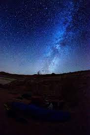 Sleeping Under The Stars At Our First Camp While Kayaking Lake Powell Near Forgotten Canyon Lake Powell Stargazing Sleeping Under The Stars