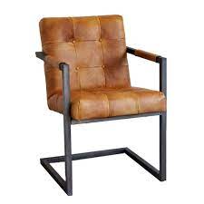 freischwinger goodman aus echtem buffelleder livior leder esszimmer stuhle esszimmerstuhle lederstuhle