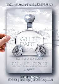 A golden flyer with amazing fonts and nicely visible event dates is must for music fans who organize parties. 26 Online All White Party Flyer Template Free Now By All White Party Flyer Template Free Cards Design Templates