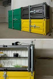 Inspired by shipping containers used in cross country trade we have an entire collection of popular pieces. 10 Original Cupboards Interiorholic Com Storage Storage Design Container House