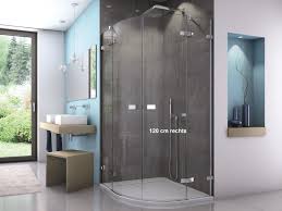 Ihr partner für badmöbel, duschwände, 1001+ ideen für badezimmer ohne fliesen. Dusche Viertelkreis Schiebetur Bodentiefe Runddusche Bad Design Heizung Duschkabine Eckeinstieg Duschkabine Dusche