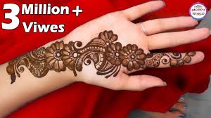 Simple Arabic Henna Mehndi Designs For Hands 3d Mehndi Designs Henna Tutorial By Jyoti Sachdeva Youtube This design is unique with its enchanting floral blooms and intricate detailing. simple arabic henna mehndi designs for hands 3d mehndi designs henna tutorial by jyoti sachdeva