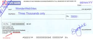 Please visit the hdfc bank home branch along with proper documents as a proof to do so such as: Hdfc Bank Check Web Design India