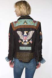 American Assemblage Jacket Jackets Denim Ideas Fringe Leather Jacket