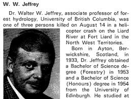 Data Management and Innovative Support for Long-term Watershed Research:  The Walt Jeffrey Project